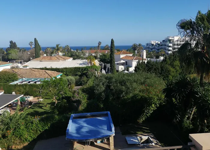 Casa Farah Villa Marbella Golden Mile Coral Beach Behind Aldi